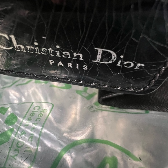 SOLD!!!! CHRISTIAN DIOR EMBOSSED LOGO BOSTON - HANDBAG - Picture 6 of 15
